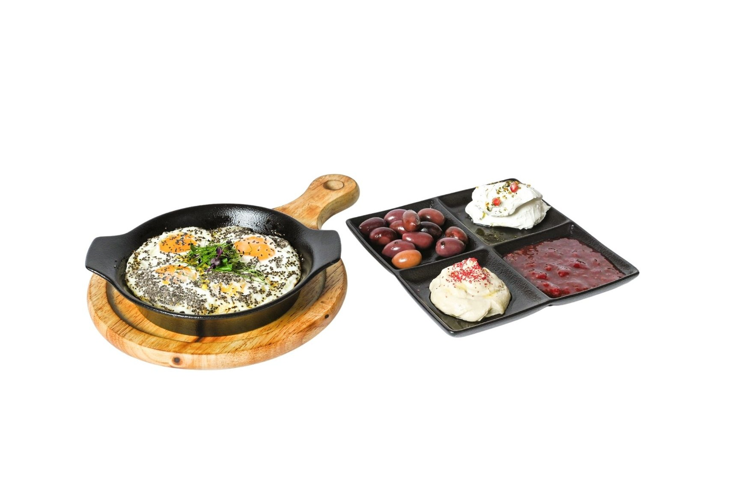 Chia Fried Eggs