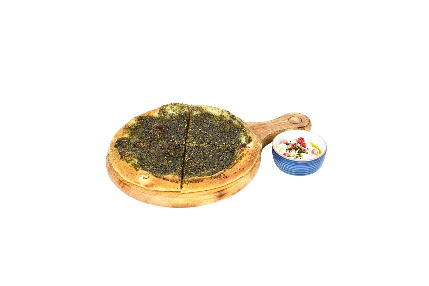 Flatbread Zaatar And Labneh