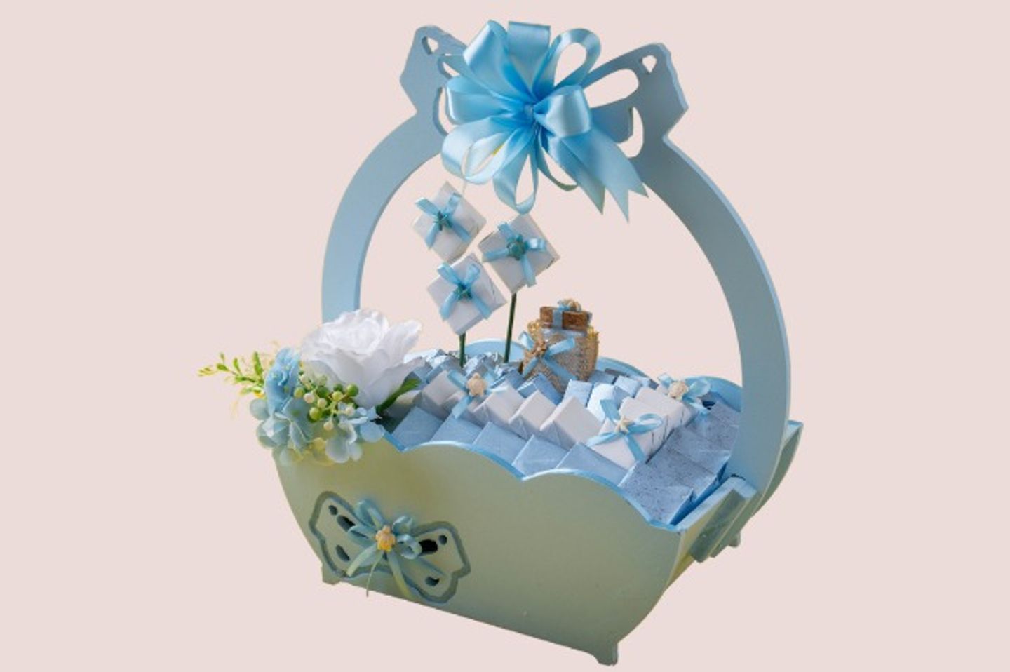 Blue Chocolate Tray   1 Kilo