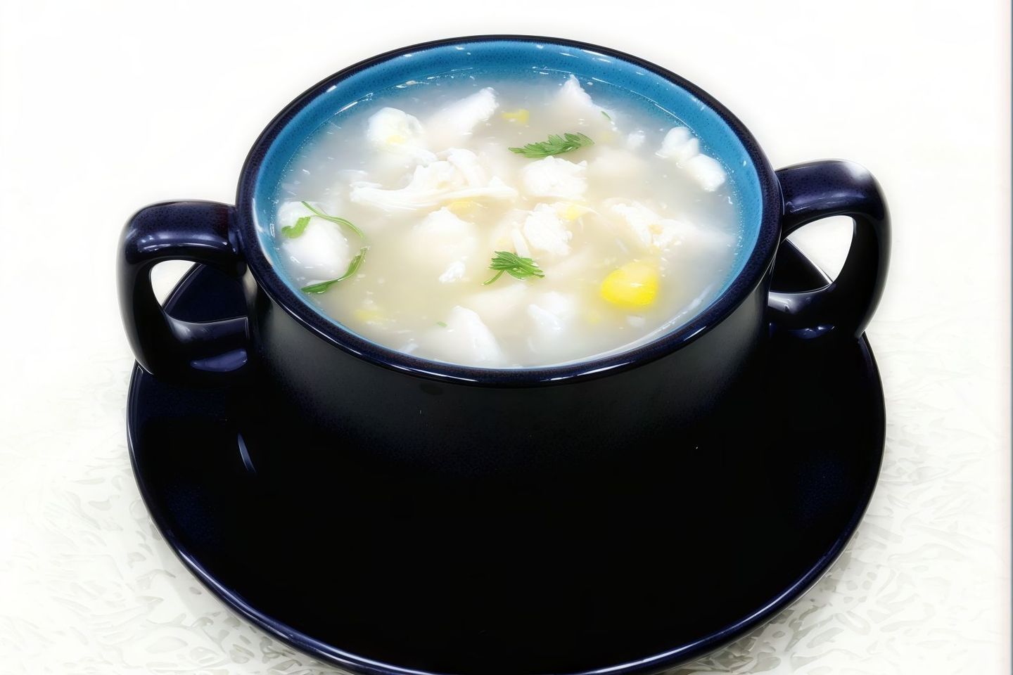 شوربة دجاج وذرة