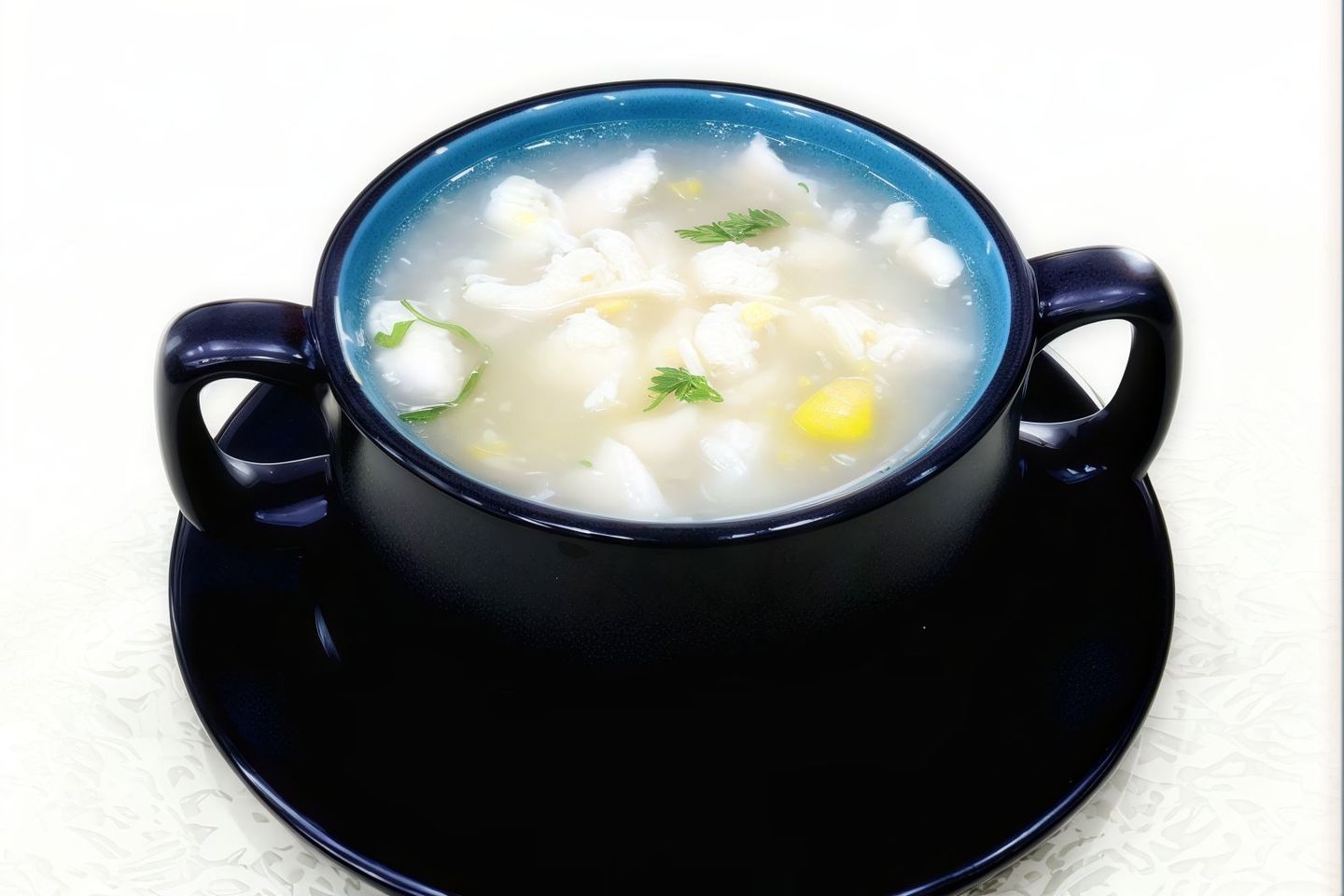 شوربة دجاج وذرة