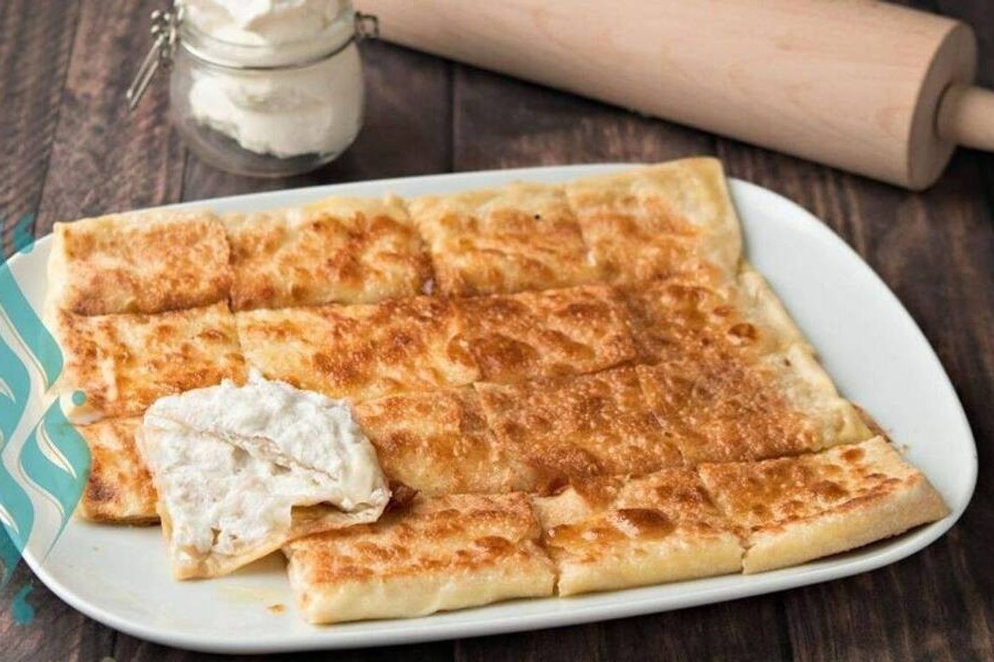 مطبق حلو قشطة