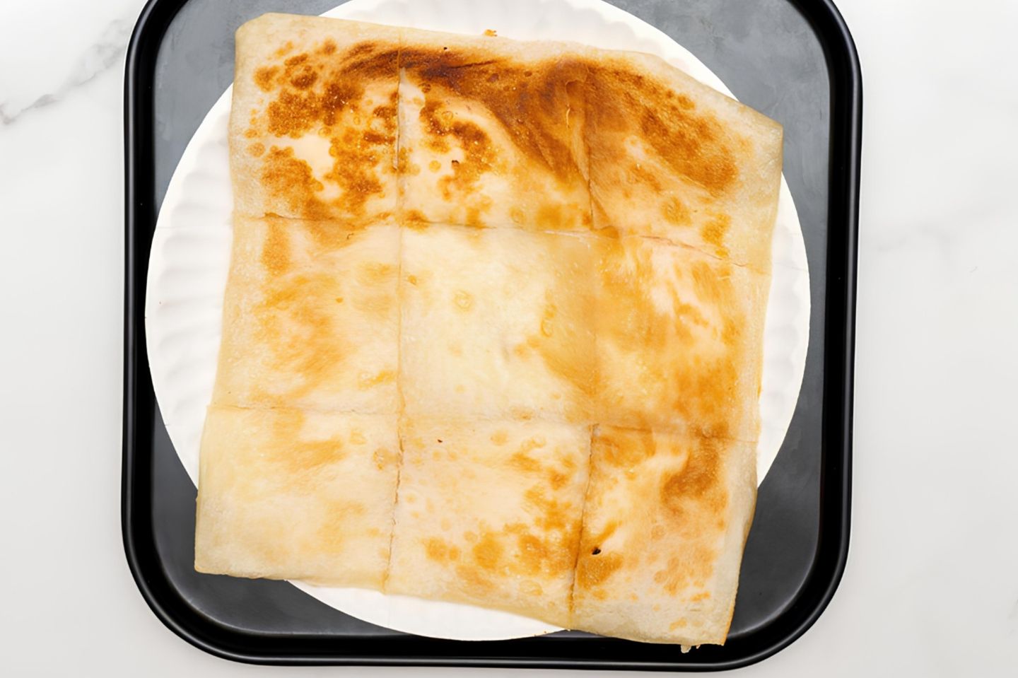 مطبق حلو جبنة دبل