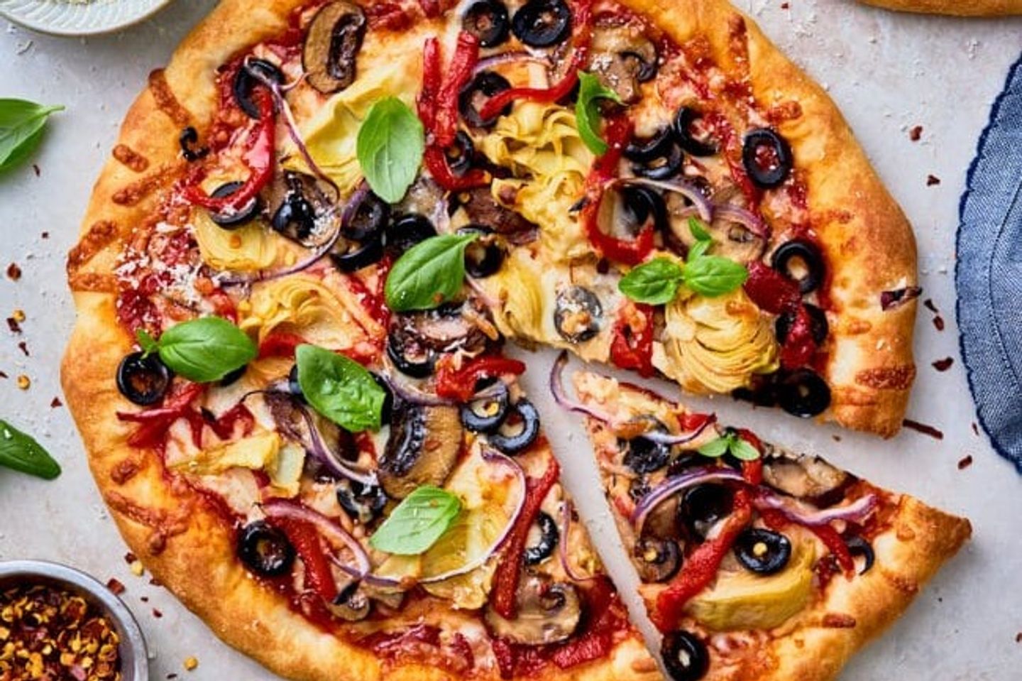 Vegetable Pizza