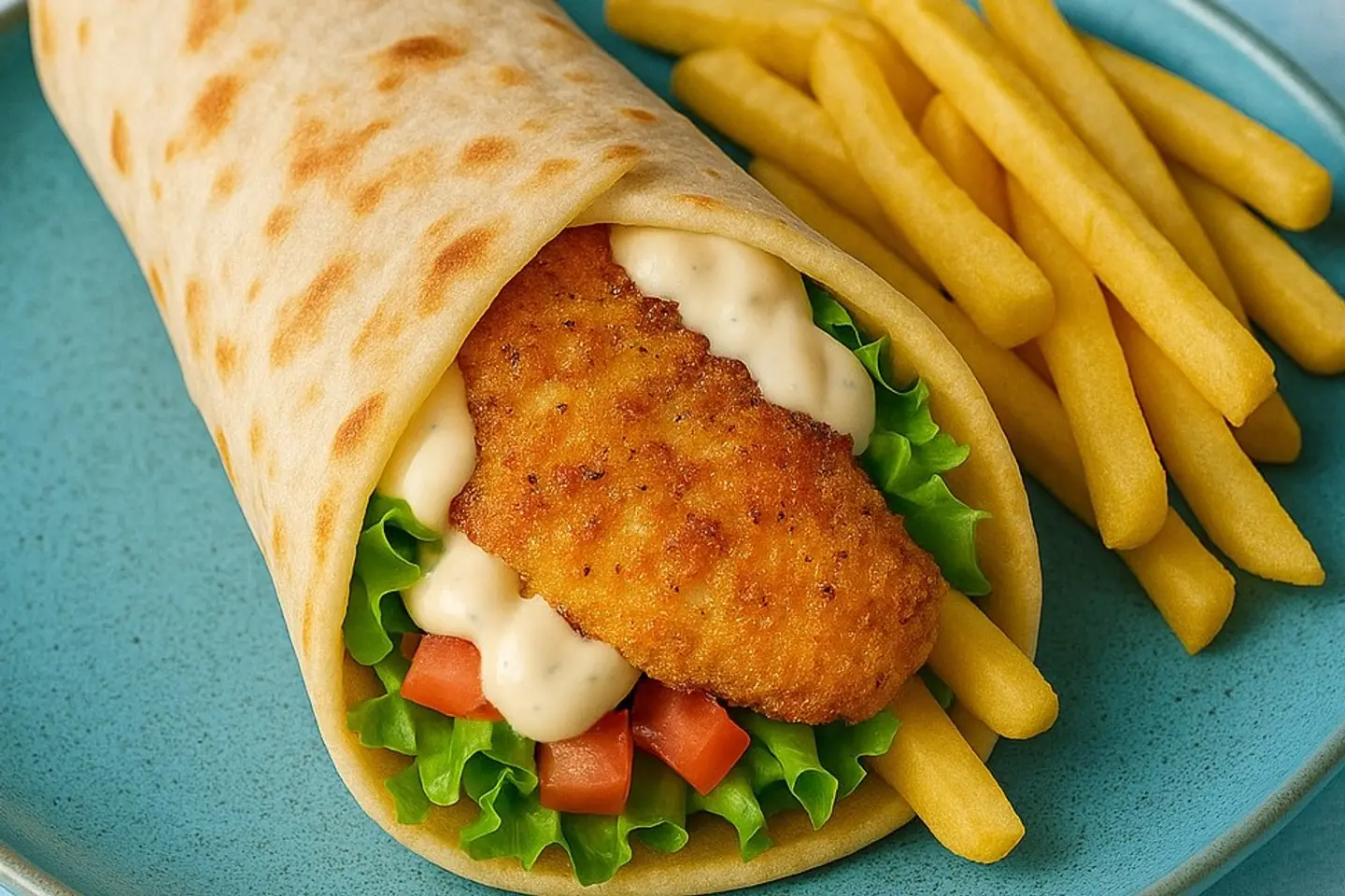 سندويش فيليه مقلي