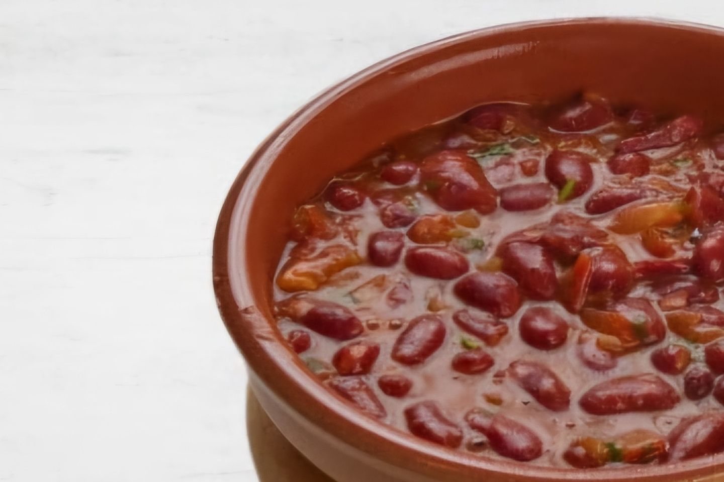 A Plate Of Beans With