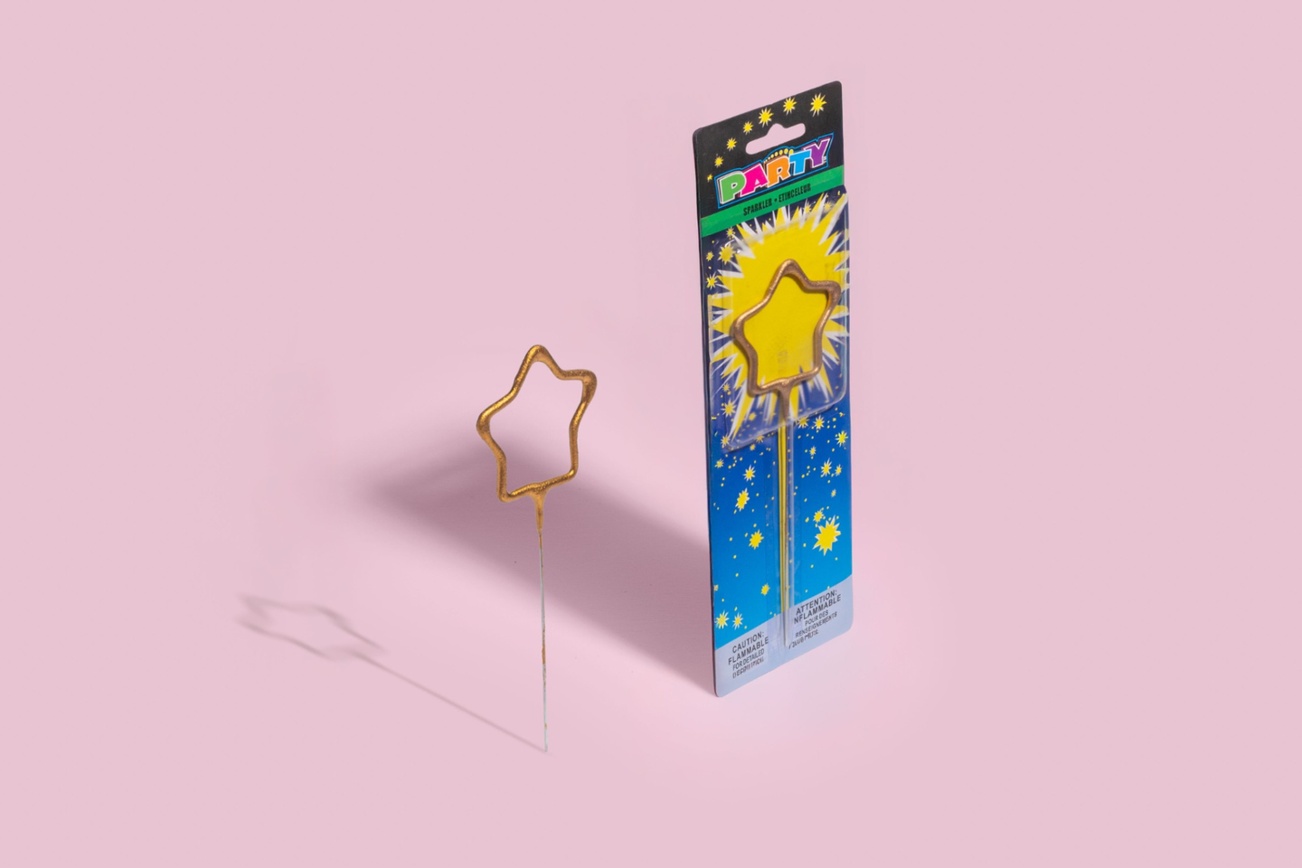 Star Sparks Candle