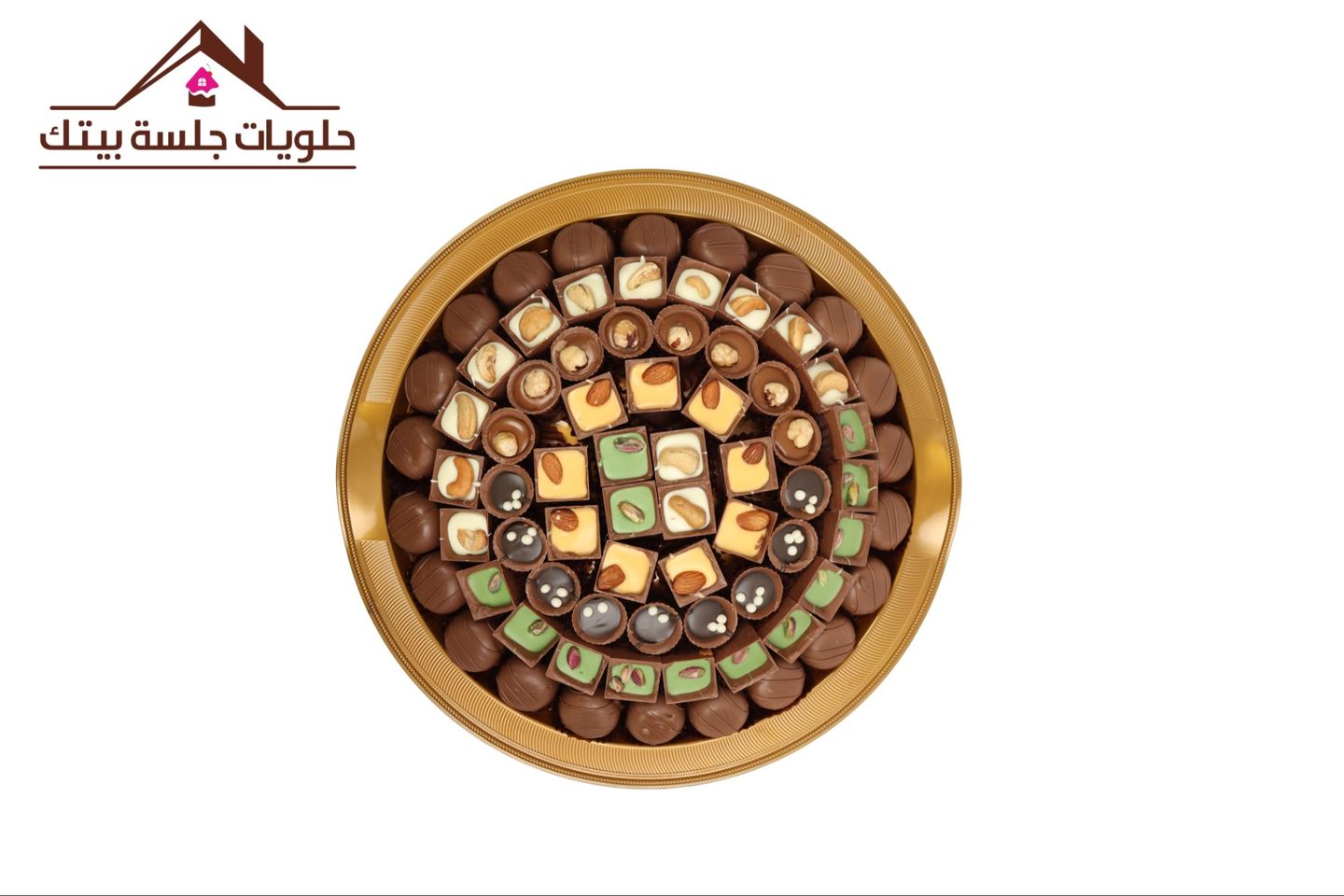طفرية مكس حلا كاسات مع اوريو دائري - وسط