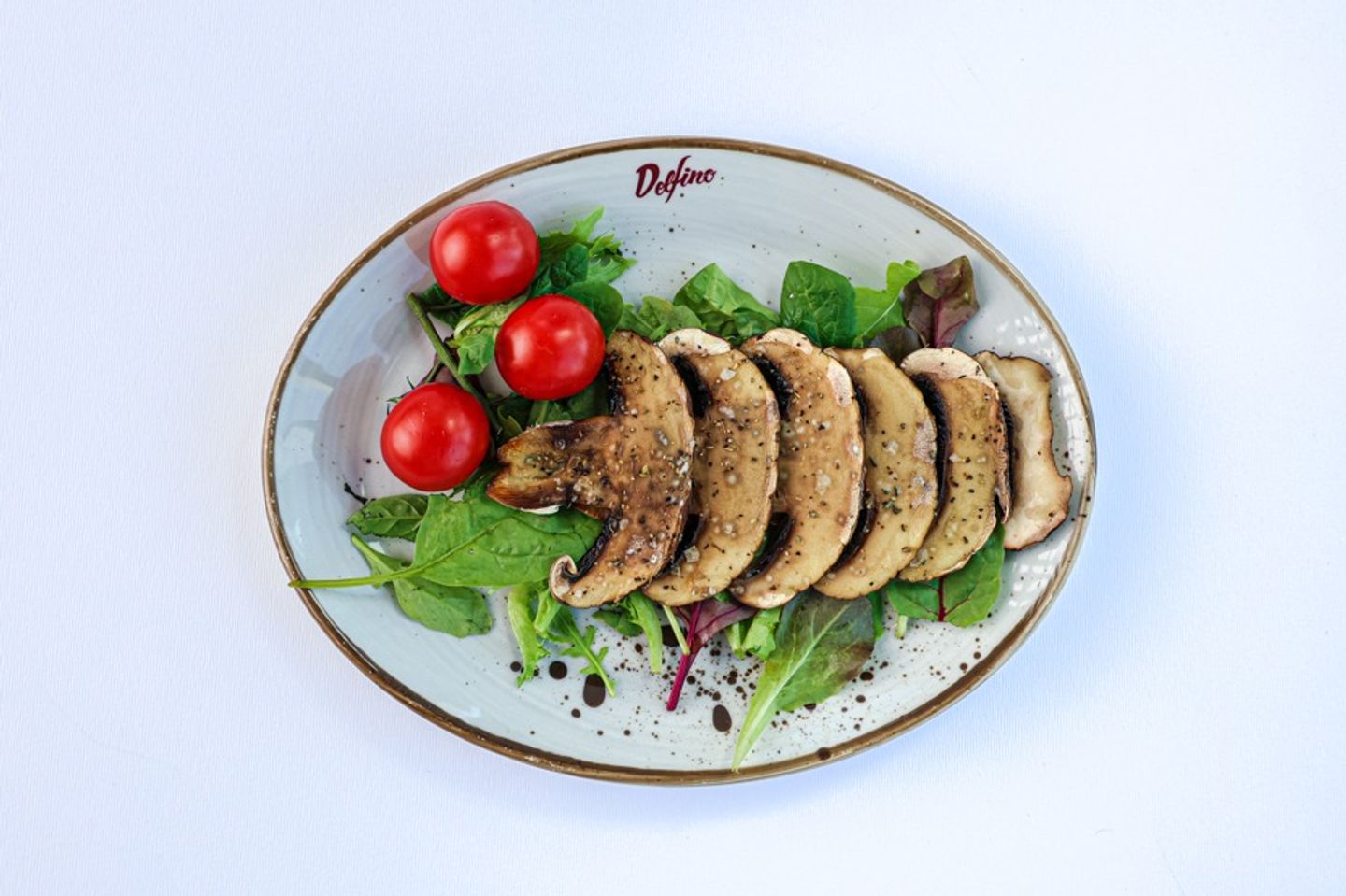 Baked Portobello Mushroom