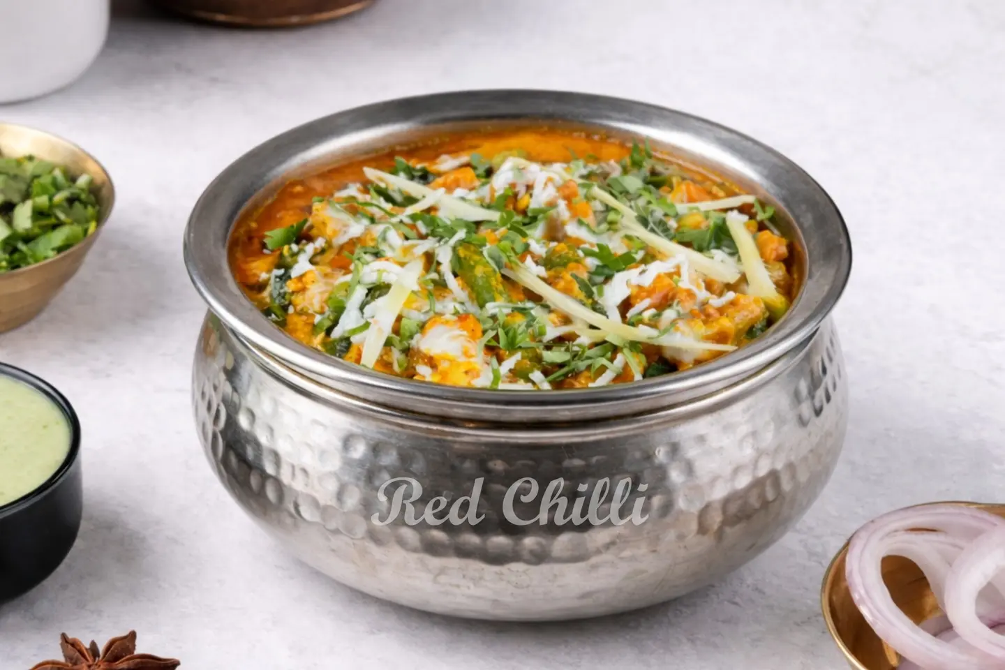 قرنبيط بطاطا كاري لا البصل لا الثوم