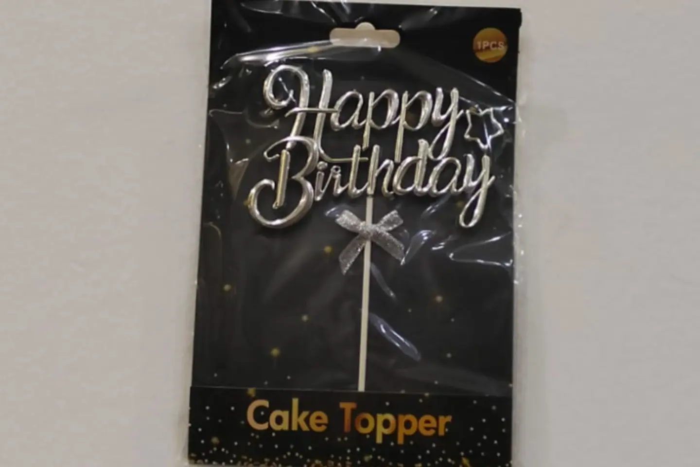 Happy Birthday Glossy Acrylic Planter