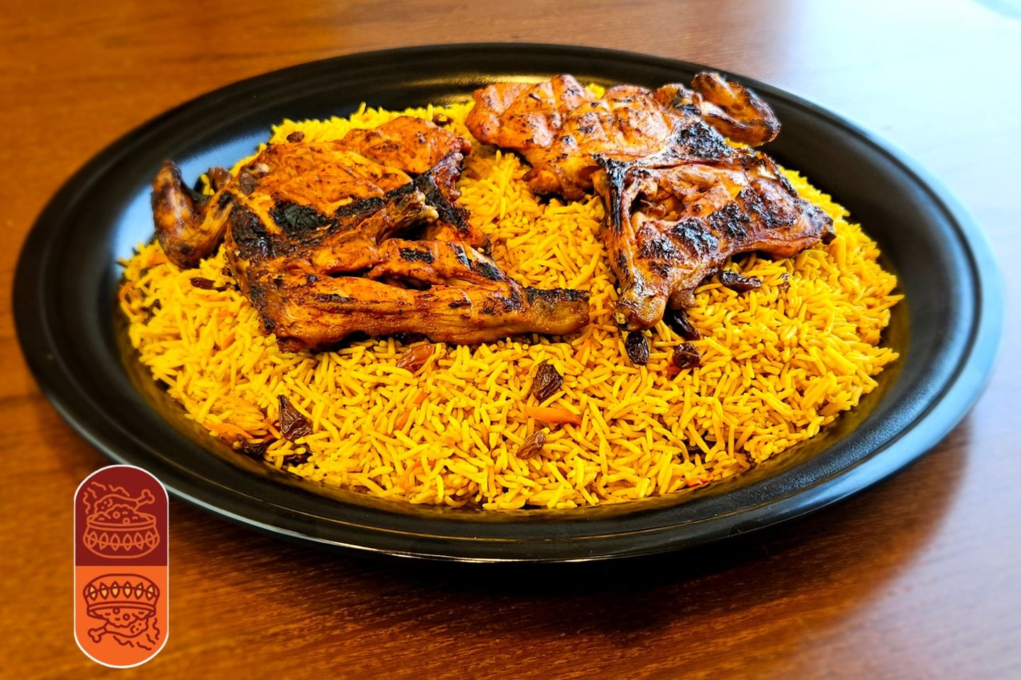 Full Chicken Barbeque With Rice