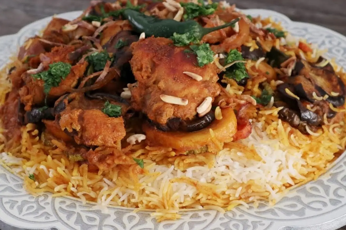 حبه دجاج مقلوبه