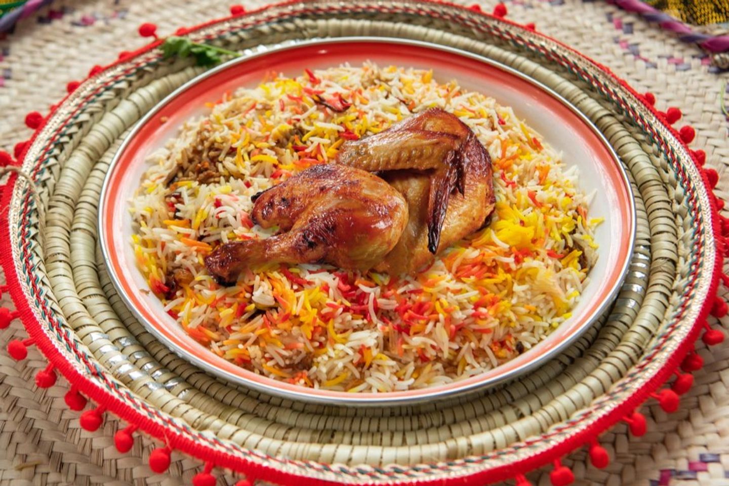 نص دجاج شواية ارز ديناميت