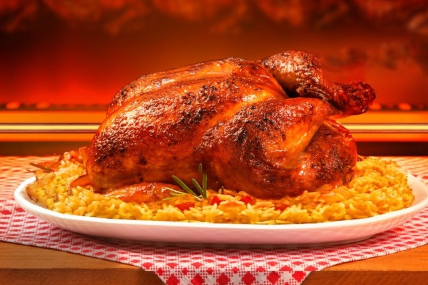 نصف دجاج شواية