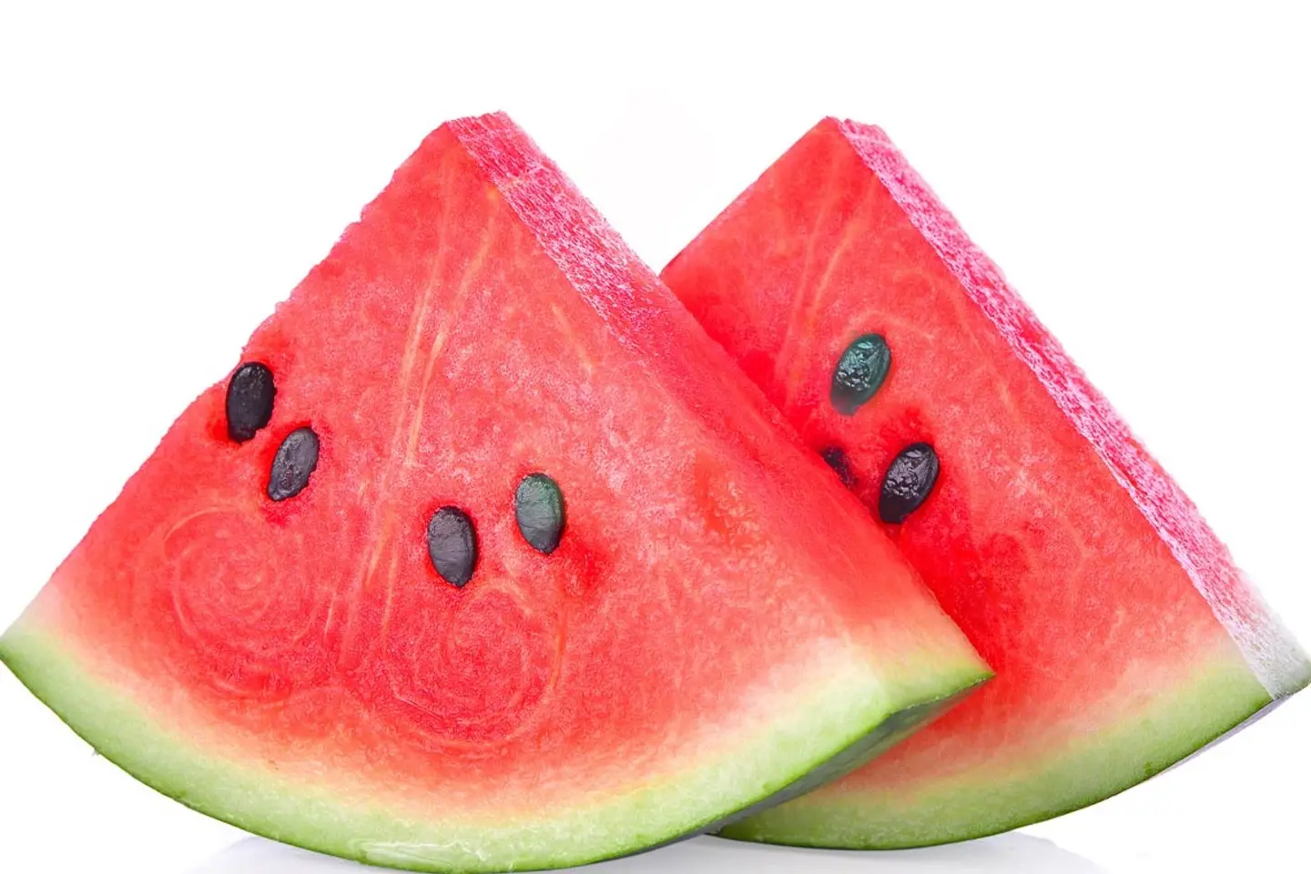 قطع البطيخ