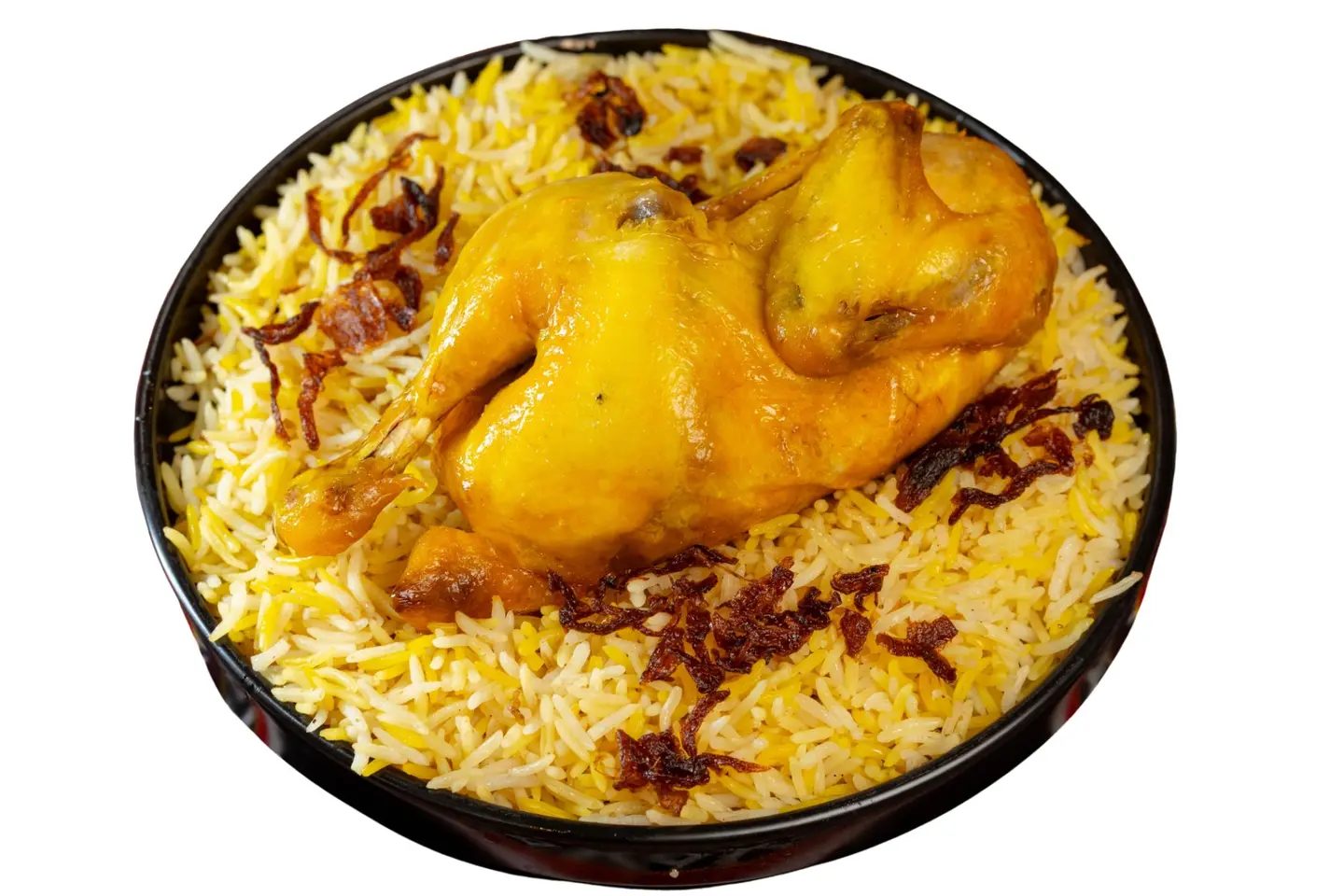 Half Mandi Chicken With Rice