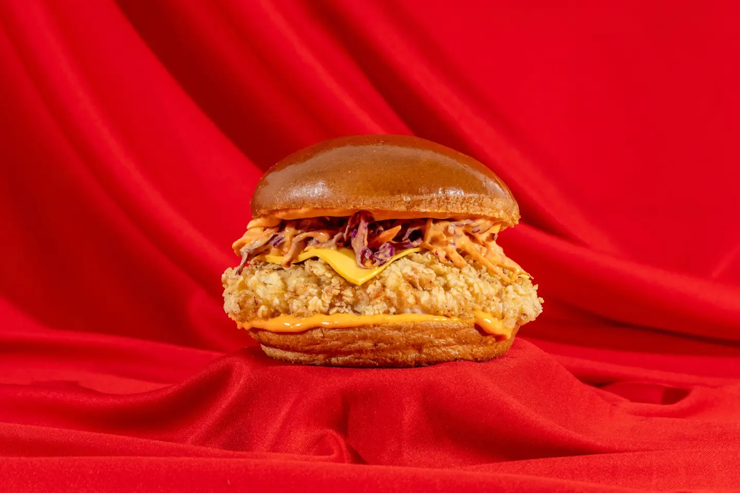 Lucifer Chicken Burger