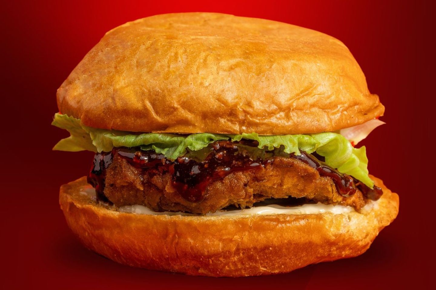 Honey Garlic Chicken Burger