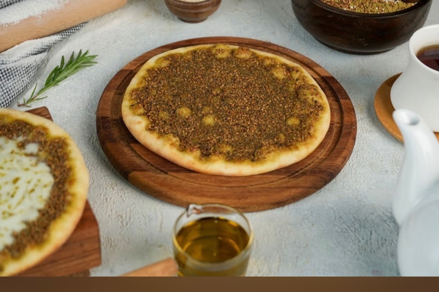 زعتر و خضار