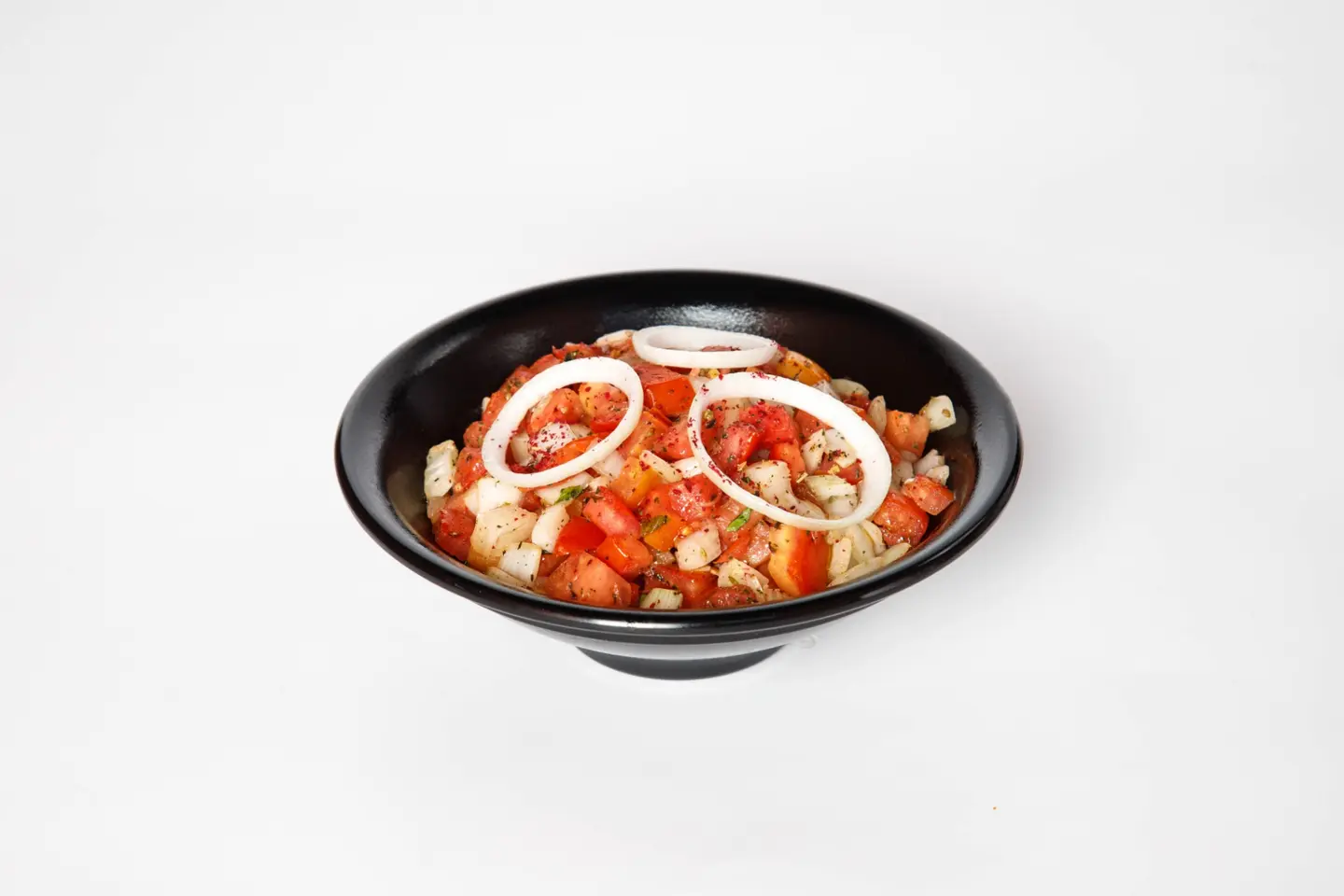 سلطه طماطم وبصل