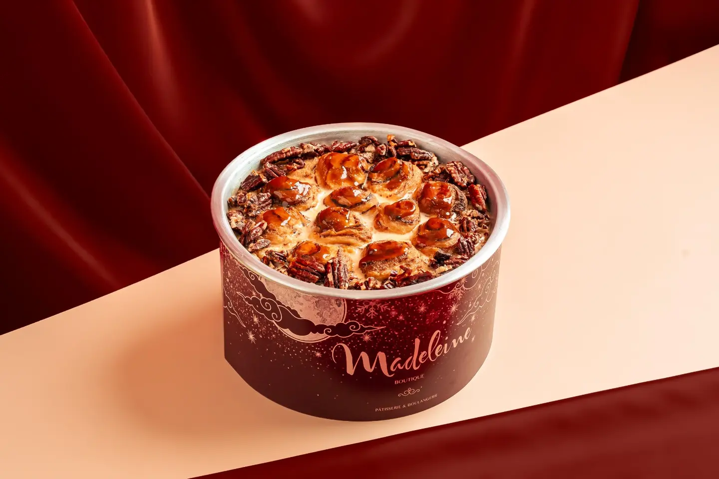 Cinnamon Croissant Pudding