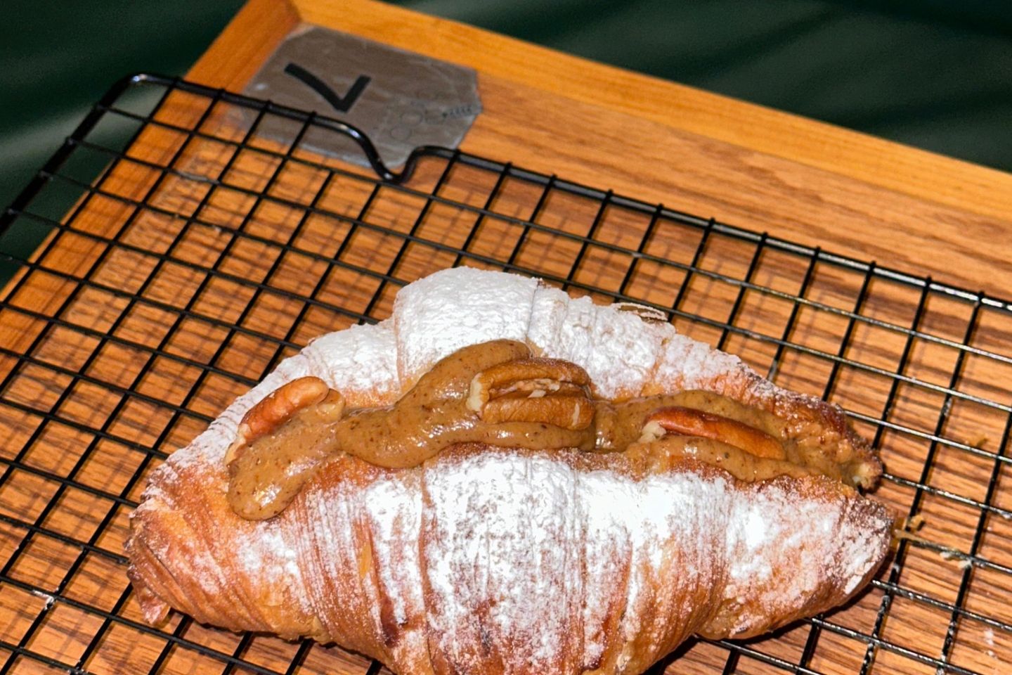 Croissant Stuffed With Pecan