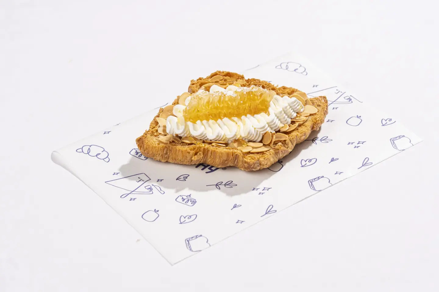 Croissant Achta And Honey