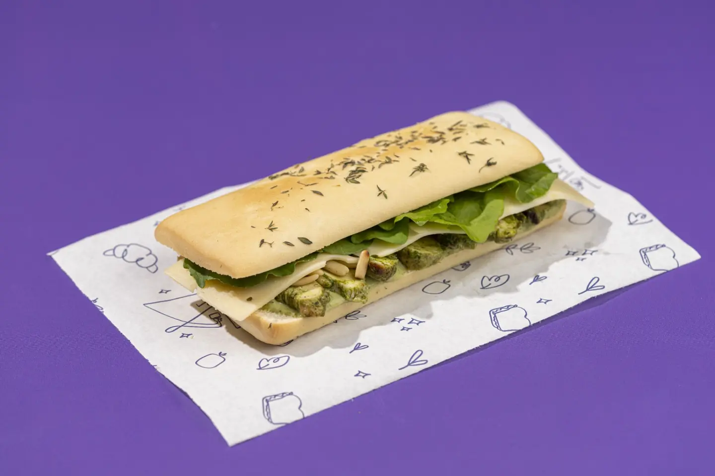 Chicken Pesto Sandwich