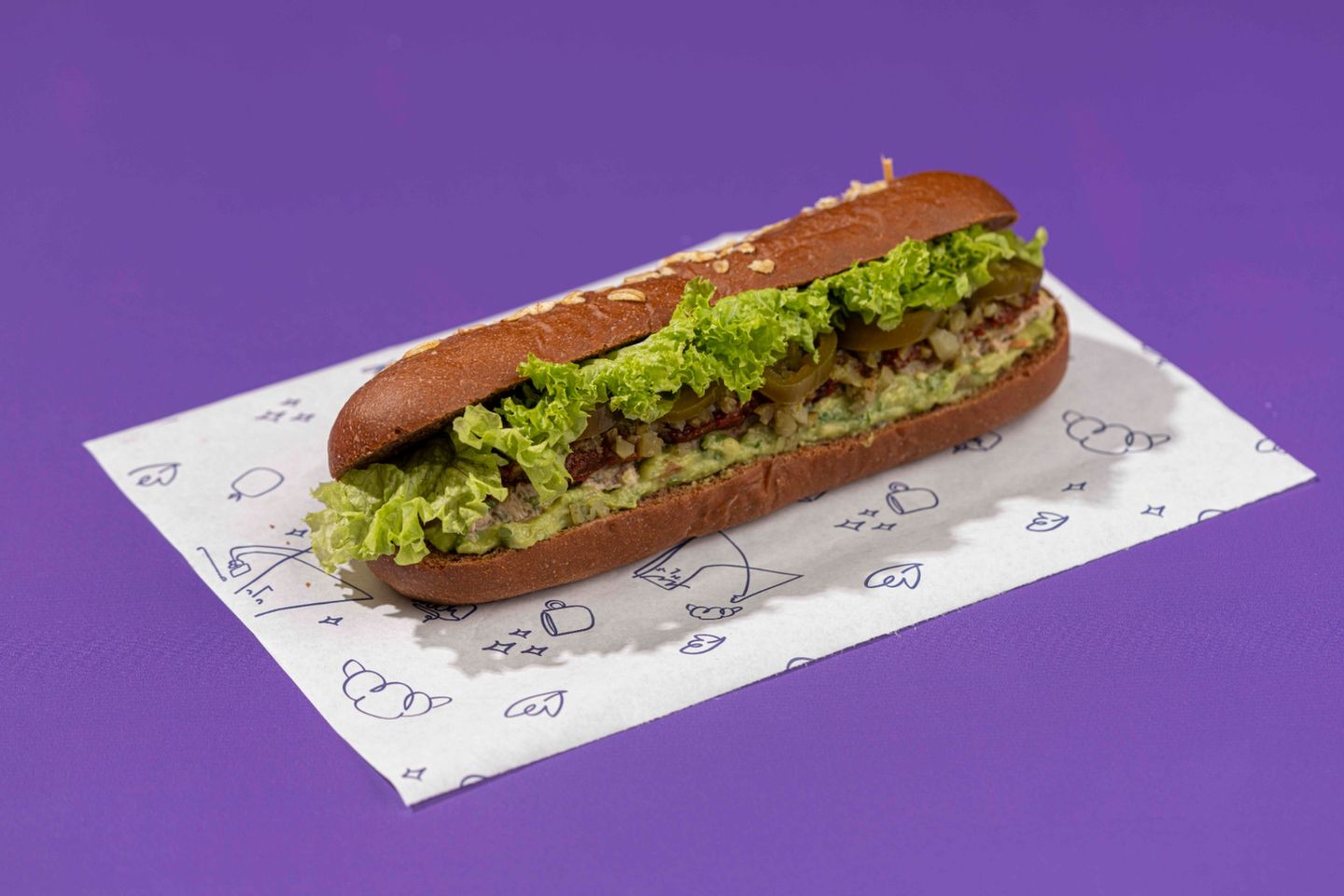 Spicy Tuna Sandwich   Brown Bread