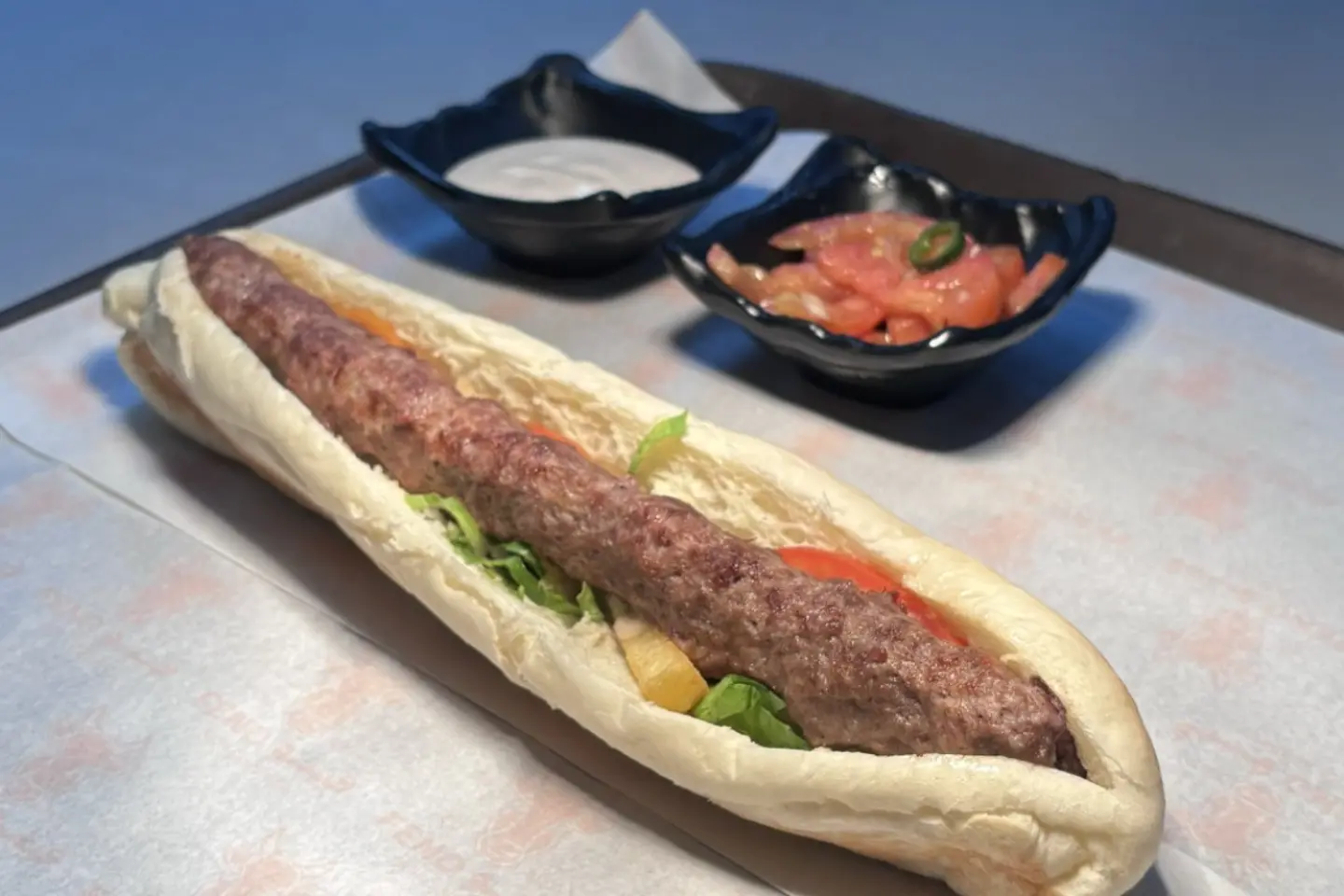 Meat Kofta Sandwich Jambo