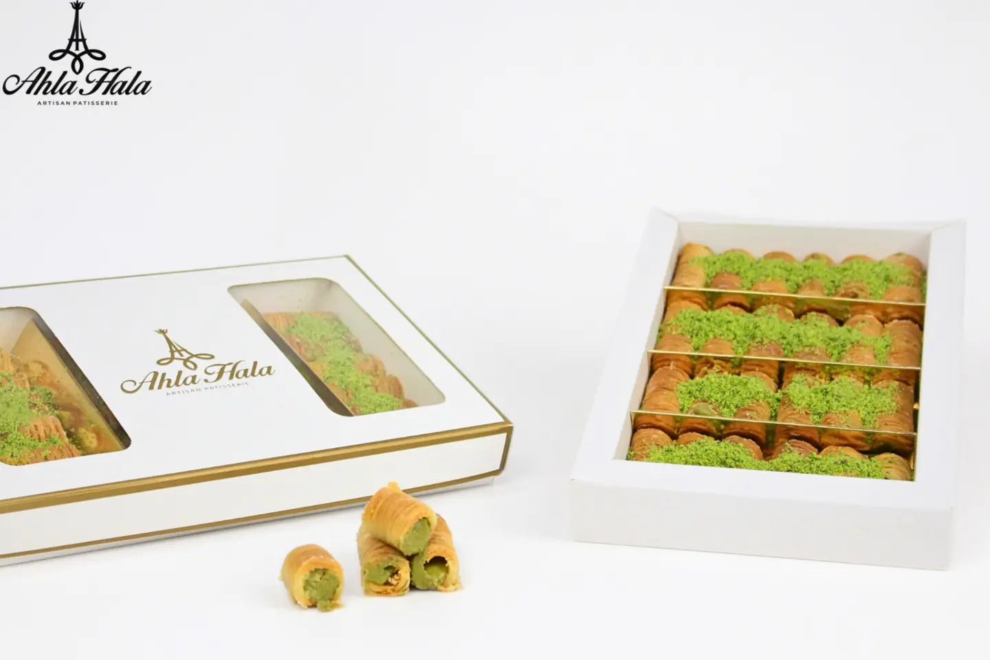 Small Pistachio Fingers Box
