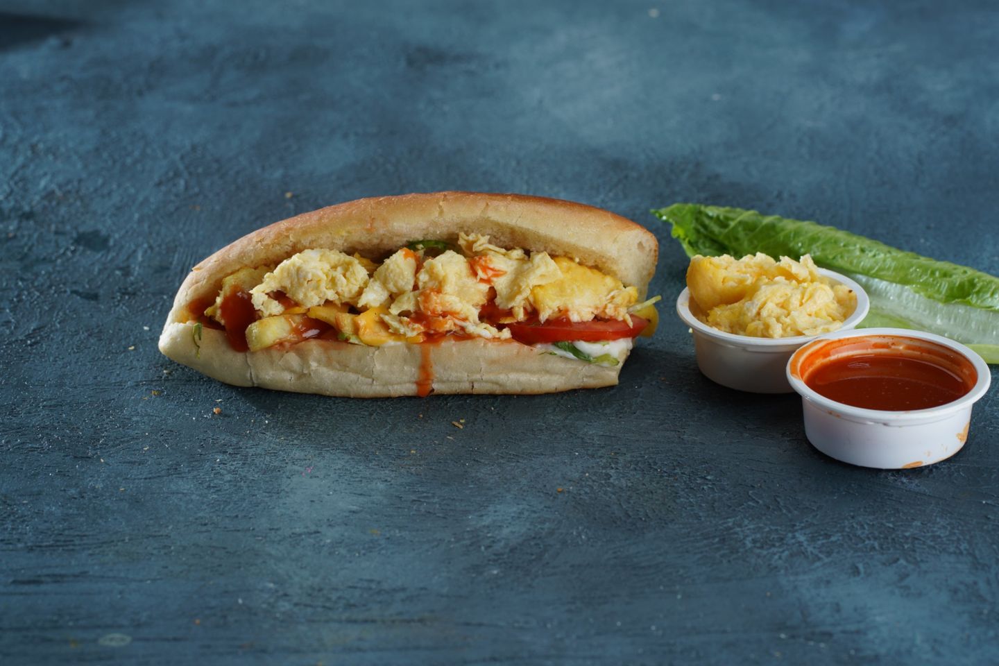 Yanbu Style Egg Sandwich