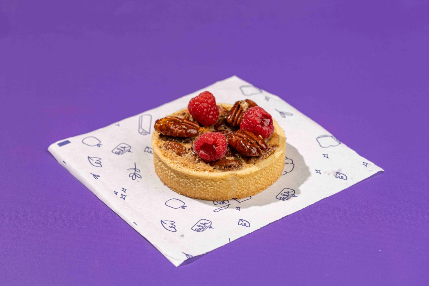 Pecan Raspberry Tart