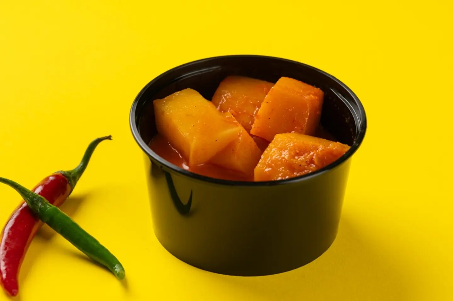 Pumpkin Edamame With Potatoes