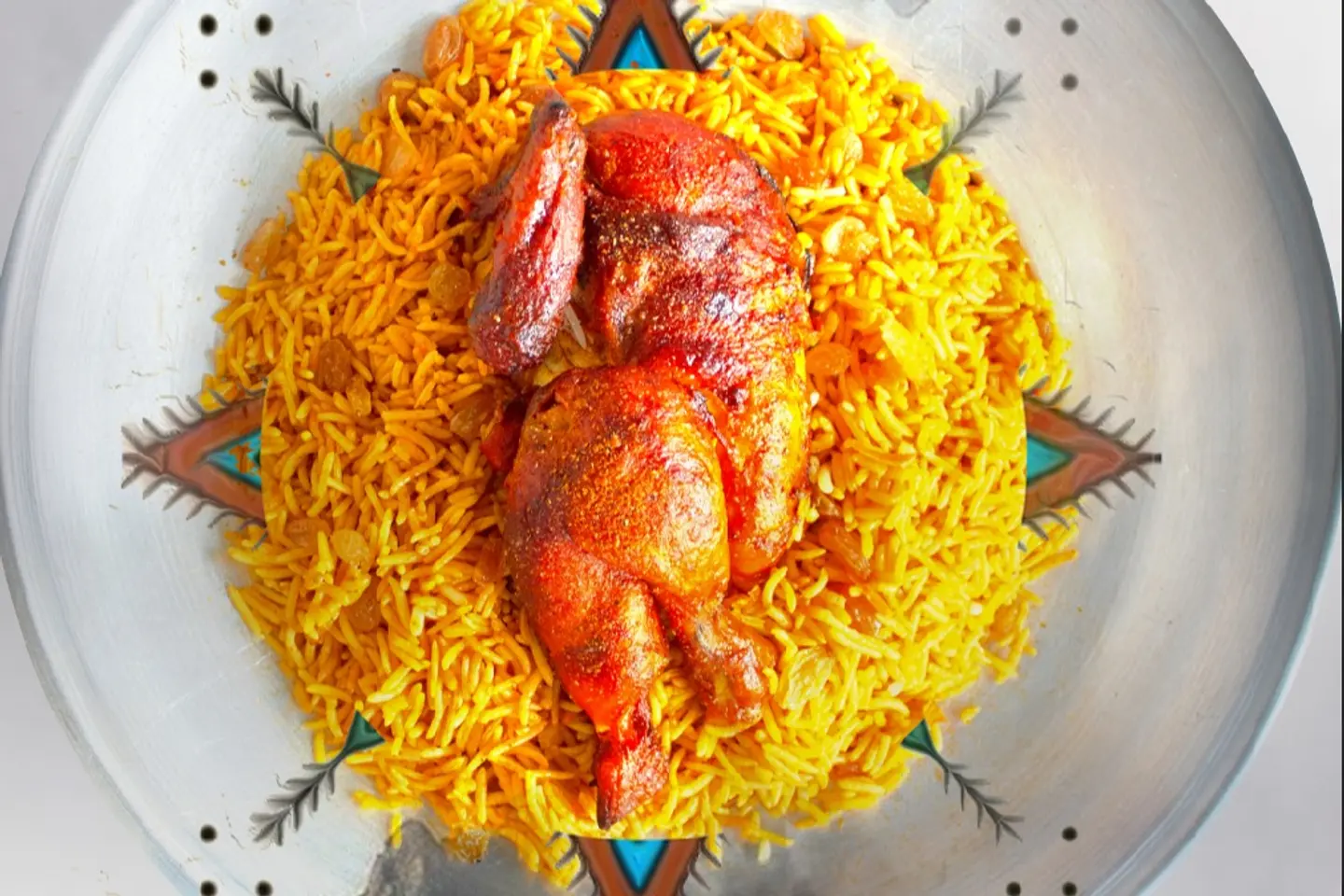 تجميرة مع الرز