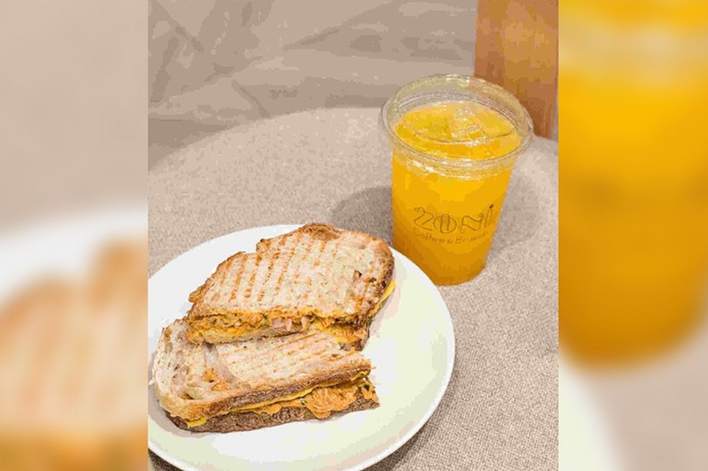 Tuna Spicy And Orange Juice