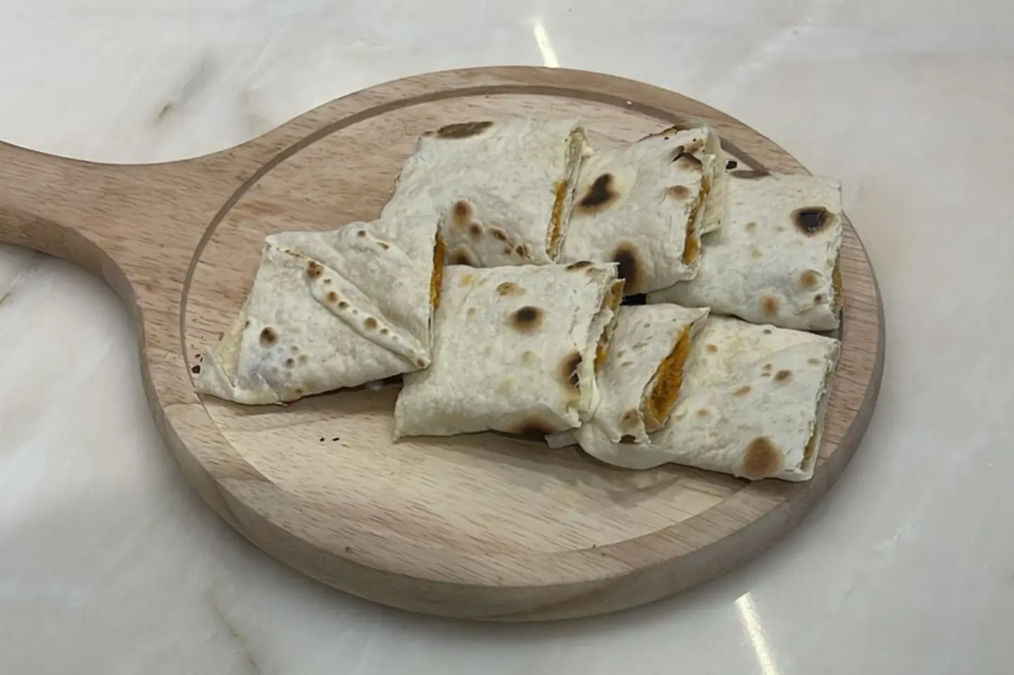 Spinach Halloumi Saj