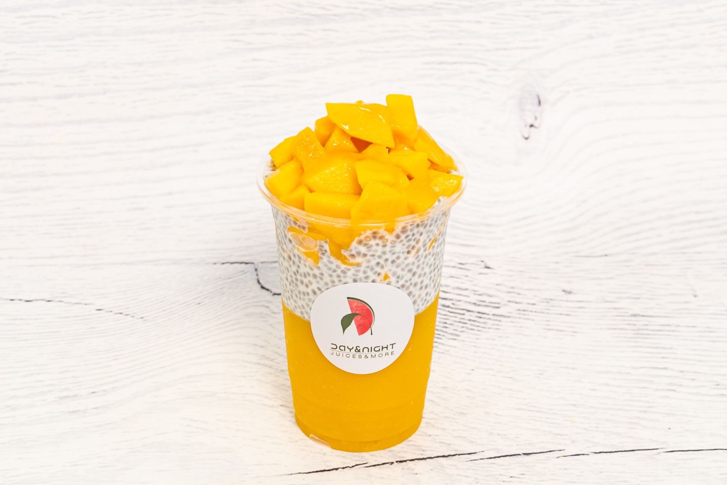 Chia Pudding With Mango Juice