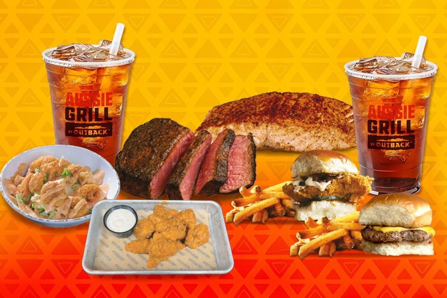 Center Cut Sirloin+ Grilled Salmon