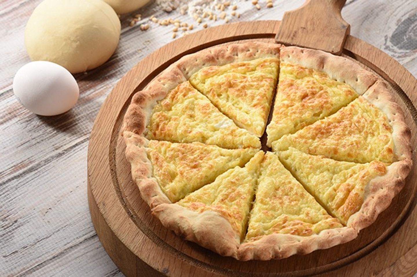 جبنة وبيض حراق صوص حار