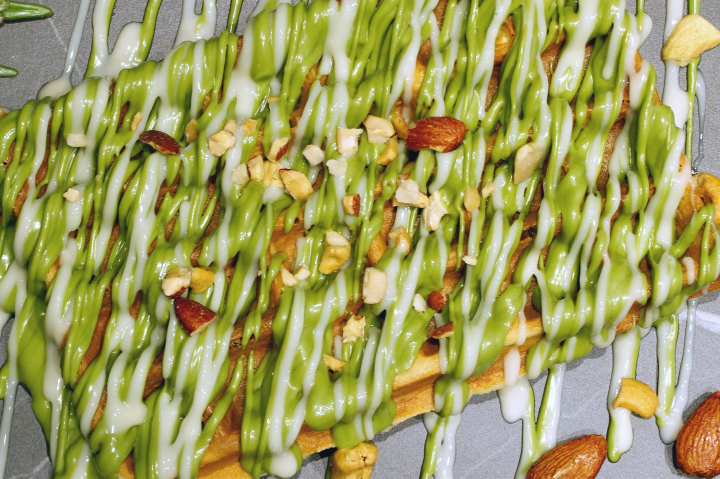 Pistachio Waffle