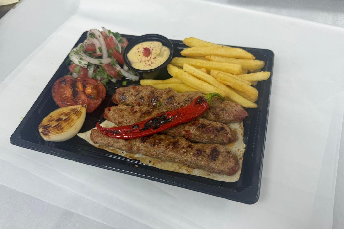Beef Kabab Platter