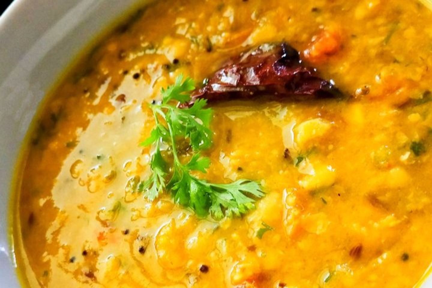 Dal Fry With Rice