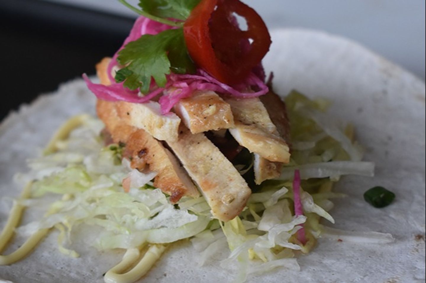 Gluten Free Chicken Taco