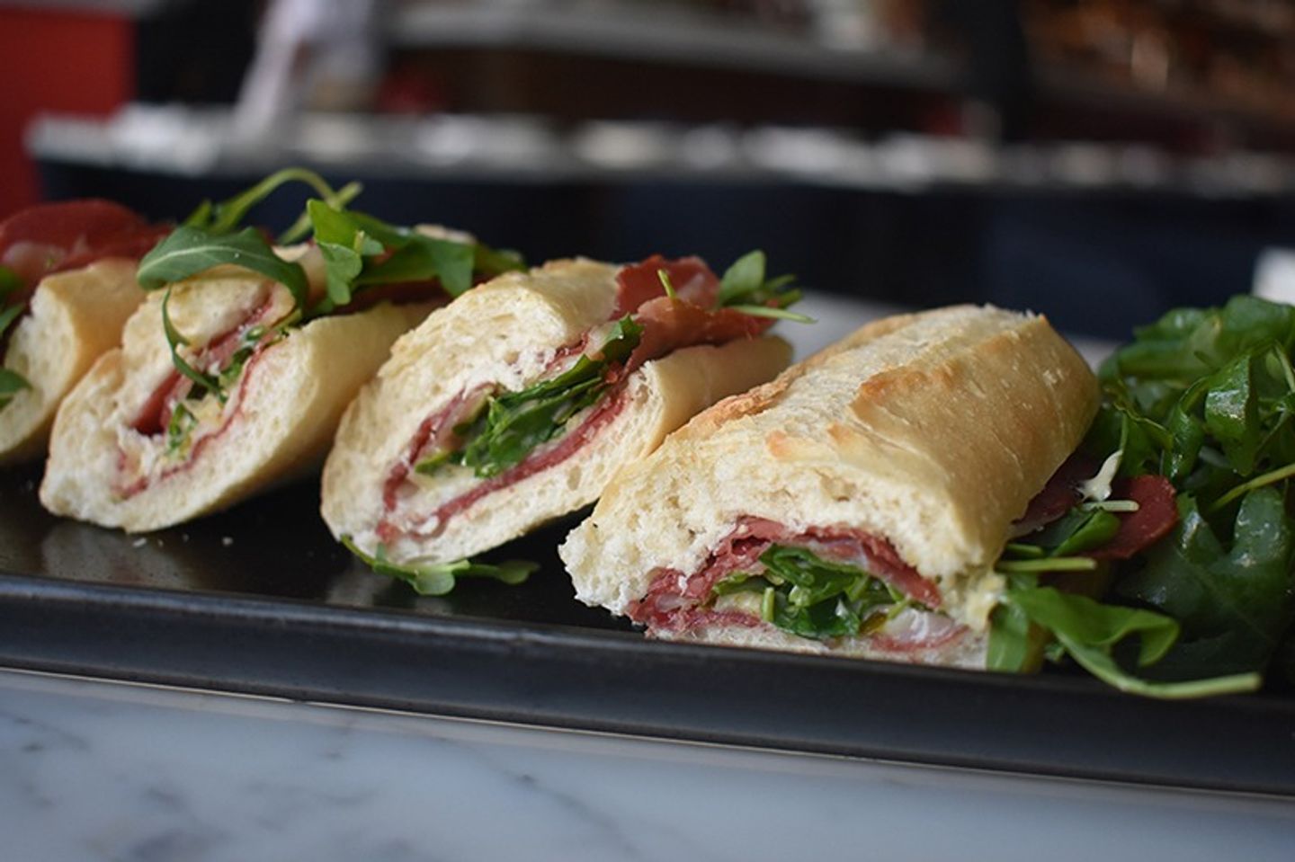 Gluten Free Bresaola Sandwich