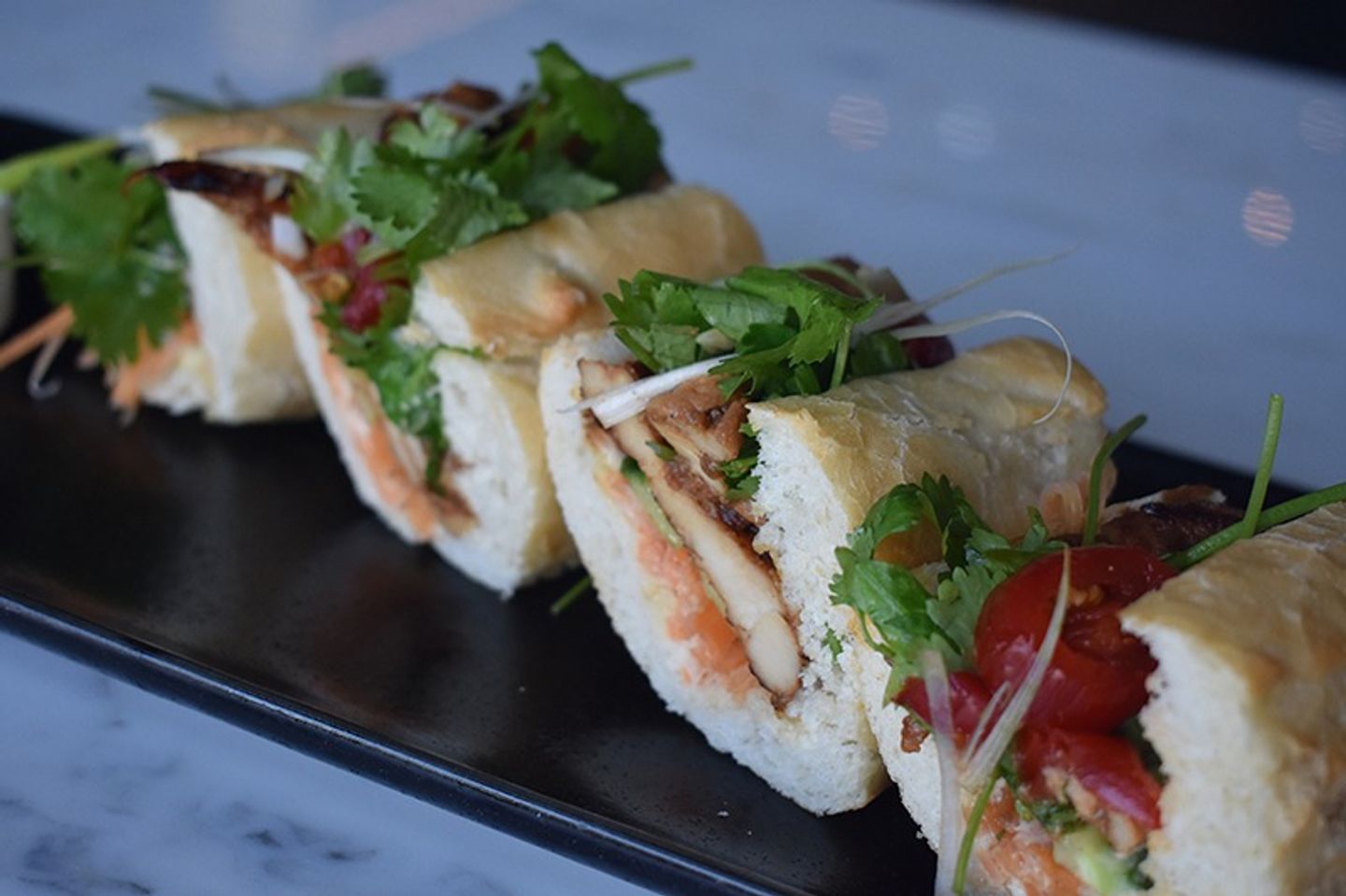 Gluten Free Vietnamese Banh Mi Sandwich