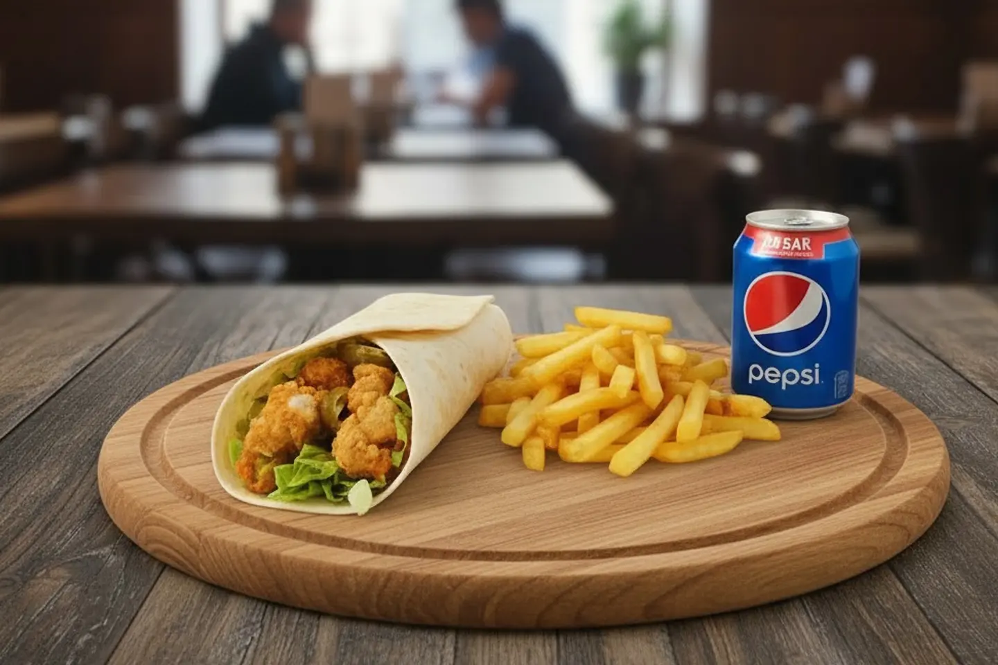 ساندوتش تورتيلا جمبري