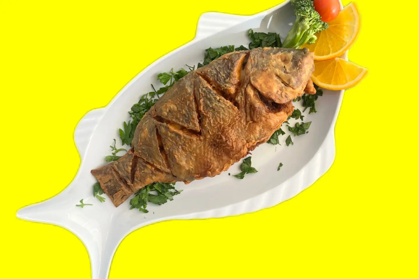 Fried Tilapia With Vinegar And Garlic