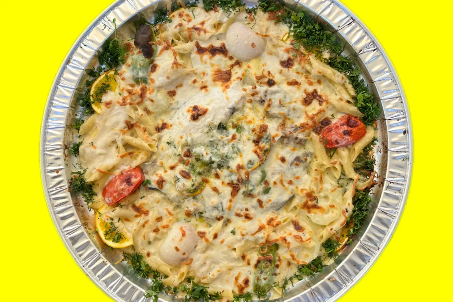 Dennis Casserole With Sauce And Potatoes